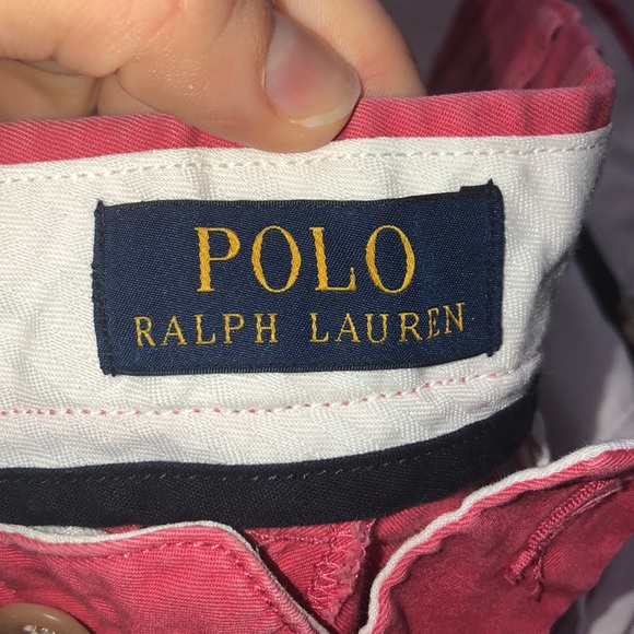 Polo Ralph Red Shorts - Picture 2 of 5